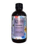 Organic Face Toner - Hydrosol Floral Water Blend with Witch Hazel Lavender Chamomile & Rose | Tone & Balance Skin Naturally - Buy Online on GoSupps.com