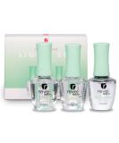 Revel Nail Sensitive Dip Powder Liquid Set - Hema Free Base Coat Activator & Gel Top Coat for Sensitive Nails | International Shipping - Buy Online on GoSupps.com