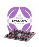 Buy Ifra Charak Pharma Evanova Capsules - Menopausal Relief for Hot Flashes Night Sweats & Mood Swings - 40 Capsules (Pack of 2) - International Shipping Available - Buy Online on GoSupps.com