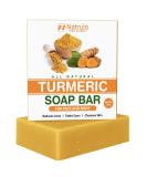Natural Turmeric Soap Bar for Face & Body | Skin Brightening & Acne Reducing | Dark Spot & Scar Fading Soap | 5oz Bar for All Skin Types - Buy Online on GoSupps.com