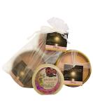 Bubble Shack Bungalow Glow Loofah Soap & Poi Candle Set - Pikake Lei | International Shipping Available - Buy Online on GoSupps.com