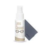 Eyeglass Cleaner Spray Kit - Gentle Lens Cleaner for Eyeglasses Sunglasses & Screens | 1.7 fl oz Microfiber Cloth Included - Buy Online on GoSupps.com