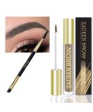 Waterproof Semi-Permanent Eyebrow Gel - 48 Hour Wear Natural Finish & Brush Included (03# Blonde) | International Shipping - Buy Online on GoSupps.com