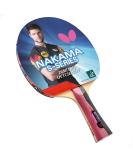 Butterfly Nakama S-5 Table Tennis Racket | ITTF Approved Carbon Paddle with Thick Sponge & Rubber Layer | Includes 2 Ping Pong Balls - Buy Online on GoSupps.com