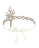 Lurrose Vintage 1920s Leaf Medallion Headband for Women - Perfect for Wedding, Bridal, and Themed Parties - 1 Pack - Buy Online on GoSupps.com
