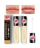 Peach Lip Plumper Set: Clear Lip Oil Gloss for Strong Moisturization, Long-Lasting and Nutritious Makeup - Waterproof Liquid Lipstick (1PC) - Buy Online on GoSupps.com