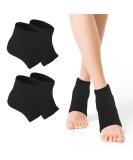 Wllhyf Ventilated Moisturizing Gel Socks - Soft Open-Toe Spa Socks for Foot Care & Treatment | Hydrate Dry Cracked Feet - Buy Online on GoSupps.com