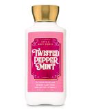 Bath and Body Works Twisted Peppermint Body Lotion 8 fl oz - Super Smooth Formula - Buy Online on GoSupps.com