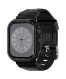 Spigen Rugged Armor Pro Compatible with Apple Watch Case with Band Series 8/7 (45mm) and Series SE2/6/SE/5/4 (44mm) - Black - Buy Online on GoSupps.com