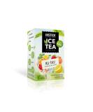 Intick Ice Tea |Sugar-free instant drink- icing mix package- with green tea and black tea extract |12 x 0.5-1 L |Beverage powder - vegan low in calories with vitamin C aromatics different types of iced tea - Buy Online on GoSupps.com
