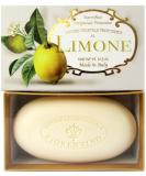 Saponificio Artigianale Fiorentino Lemon Soap 10.5 oz - Handmade in Tuscany, Italy for Moisturizing & Refreshing Skin - Buy Online on GoSupps.com