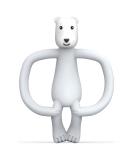 Matchstick Monkey Antimicrobial Bite Ring & Gel Applicator | BPA-Free Teething Aid for Babies 3+ Months | Animal Motif (Pomelo Eisb r) - Buy Online on GoSupps.com