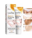 Vitamin C Skin Whitening Cream - Dark Spot Remover for Body & Intimate Areas | Lightening & Bleaching Solution - Buy Online on GoSupps.com