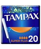 Tampax Super Plus Tampons - 20 Pieces | Reliable & Secure International Shipping - Buy Online on GoSupps.com