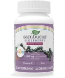 Nature's Way Sambucus for Kids - Standardized Elderberry Chewable Tablets (40 Count) - Buy Online on GoSupps.com