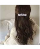 Yheakne Vintage Geometric Silver Hair Clip Barrette for Women and Girls - Buy Online on GoSupps.com