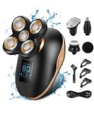Buy Apark 5 in 1 Electric Shavers for Men - Bald Head Rotary Shaving Kit with Clippers & Trimmer - Rechargeable Cordless Wet/Dry Use - Buy Online on GoSupps.com