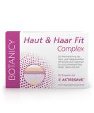 Botanicy Skin & Hair Fit Complex - Natural Anti-Acne Pimple & Hair Loss Support - 60 Capsules for Men & Women - Buy Online on GoSupps.com