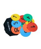 Eco Walker 6 Non-Skid Flat Cone Spot Markers - Set of 10 for Sports Speed Agility Training - Buy Online on GoSupps.com