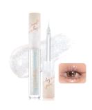 Erinde glitter liquid eyeshadow liquid eyeshadow & eyeliner 2 in 1 metallic glitter Korean cosmetics shimmer eyes highlight makeup diamond mascara eye shadow #06 underersea coral - Buy Online on GoSupps.com