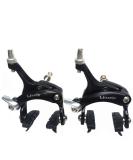 UPANBIKE Road Bicycle Fixed Gear Bike Aluminum Alloy Black Front Rear Brake Calipers - Buy Online on GoSupps.com