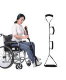 Leg Lifter Strap Rigid Foot Lifter Mobility Aid Multi-Loop Leg Lifter Mobility Aid with Handgrip Leg Raiser Strap for Bed with Non Slip Foot Pad for Elderly Disability Mobility Aids for Wheelchair Car - Buy Online on GoSupps.com