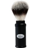 Buy Hans Baier Exclusive Travel Shaving Brush Kit - Silvertip Synthetic Vegan | International Shipping Available - Buy Online on GoSupps.com