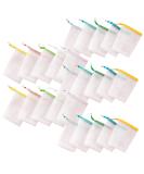 SCORYULE 25 PCS Mesh Soap Saver Bags - Double Layer Net Drawstring Sacks for Foaming & Shower - Assorted Colors - Buy Online on GoSupps.com