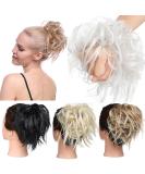 Shop Tess Hair Part Dutt Hair Tie - Silver Gray Hair Extensions for Women | 45g Smooth Shaped Updos - Affordable International Shipping - Buy Online on GoSupps.com