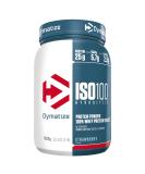 Dymatize ISO 100 Hydrolyzed Strawberry 932g - Premium Whey Protein Isolate Powder - Buy Online on GoSupps.com