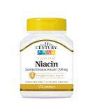 Niacin Flush Free 500mg - 110 Capsules | High-Quality Supplement for Heart Health - Buy Online on GoSupps.com