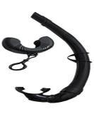 Scuba Choice Silicone Nautilus Snorkel with Storage Container - Black - Buy Online on GoSupps.com