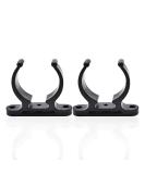 MARINE CITY Black Nylon Ladder Hooks Spring Clamp Light Weighted Easy Access Holder Bracket Pole Storage Clip Ladder Stowing Clip Best Grip 1-1/2 Inches for Marines Boats Yachts (Pack of 2) - Buy Online on GoSupps.com