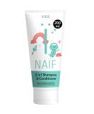 Na f Kids 2-in-1 Shampoo - 200ml - for children - Natural ingredients - Without microplastics - Buy Online on GoSupps.com