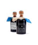 La Secchia-Balsamico-Obessig from Modena IGP "Three Stars" matured in 12 cherry mulberry barrels medium density 250 ml bottle with cork dosing closure traditional balsamic vineegar G.G.A. - Buy Online on GoSupps.com