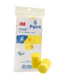 Buy 3M Ear Plugs (5 Pairs) - E-A-R Classic VP312-1201 Uncorded Foam Earplugs NRR 29 - Ideal for Drilling Grinding Welding & More - International Shipping Available - Buy Online on GoSupps.com