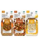 Frontier Soups Hearty Meals Variety Bundle - Indiana Harvest Sausage & Lentil, Minnesota Heartland 11-Bean, Illinois Prairie Corn Chowder - 16 oz (3 Bags) - Buy Online on GoSupps.com