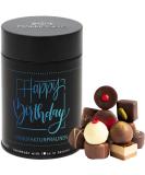 Hallingers Happy Birthday Pralines - Handmade Alcohol-Free Edelkakao Chocolate Gift | Mother's & Father's Day Gift Ideas | 150g Luxury Chocolates - Buy Online on GoSupps.com