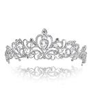 Pearl Butterfly Crown Tiara | Crystal Princess Headband & Bridal Jewelry for Girls & Women - Perfect for Birthdays & Weddings - Buy Online on GoSupps.com