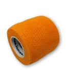 Lisacare Bandage Tape - 12 Rolls 5cm Wide | Breathable Medical Hand Bandages | Colorful Motif Selection (Orange) - Ideal for Men & Women - Buy Online on GoSupps.com