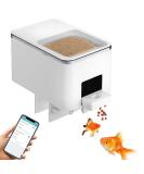 Automatic Fish Feeder WiFi Intelligent Timing Auto Food Dispenser USB Rechargeable 100ML Fish Feeder Dispenser for Aquarium Moisture-Proof Design Mobilephone APP Control - Buy Online on GoSupps.com