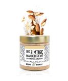 Organic Workout Bio-Mandelmus with Cinnamon & Whey Protein - Sugar-Free Low-Carb Almond Cream 195g - Buy Online on GoSupps.com
