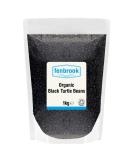 1kg Organic Black Turtle Beans | Certified by Fenbrook Organic - Buy Online on GoSupps.com