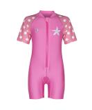 Juicy Bumbles Baby Swimsuit - Short Sleeve One Piece Toddler Swimming Costume (3-4 Years) Starfish Pattern - Buy Online on GoSupps.com