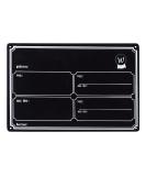 WALDHAUSEN Metal Box Sign - Stylish Black Decor for Home & Office | International Shipping Available - Buy Online on GoSupps.com