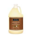 Bon Vital Coconut Massage Gel | 100% Pure Fractionated Coconut Oil | 1 Gal - Perfect for At-Home Back & Neck Massages | Moisturizes Skin Without Clogging Pores - Buy Online on GoSupps.com