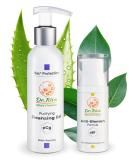 Dr. Riva Nature's Regenerating Blemish Cream & Purifying Gel Cleanser - Acne Repair & Skin Balancing - 50ml & 150ml - International Shipping Available - Buy Online on GoSupps.com