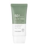 WELCOS KWAILNARA Aloe Vera Sun Cream - Hydrating Soothing SPF | Non Nano Non Greasy | Korean Skin Care | Ultimate Sun Protection & Hydration | 50g - Buy Online on GoSupps.com