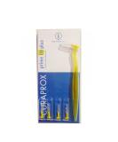 Buy Curaprox Interdental Brushes CPS 09 Prime Plus - Yellow 0.9mm Diameter Set of 5 with Holder UHS 451 | Effective Dental Care - Buy Online on GoSupps.com
