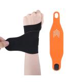Buy Thin Elastic Wrist Brace - Ulnar Wrap Carpal Tunnel Support Sleeve for Sports & Daily Use | Compression with Thumb Ring & Pinky Side Widget - Buy Online on GoSupps.com